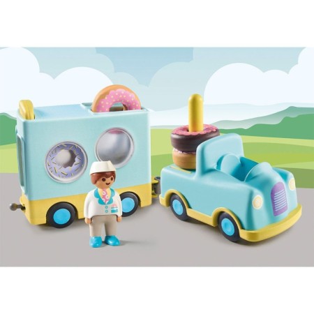 PLAYMOBIL - 1.2.3 CAMION CU GOGOSI DE STIVUIT SI SORTAT Playmobil - 1